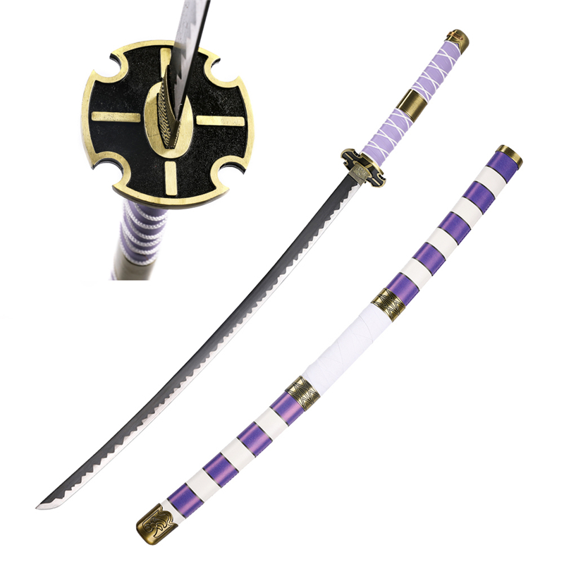 One Piece Luffy Nidai Kitetsu Cosplay Replica Sword Metal - Buy one ...