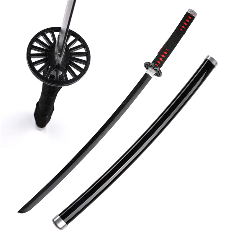 Demon Slayer Tanjiro Wooden Katana Samurai Sword - Buy wooden katana ...